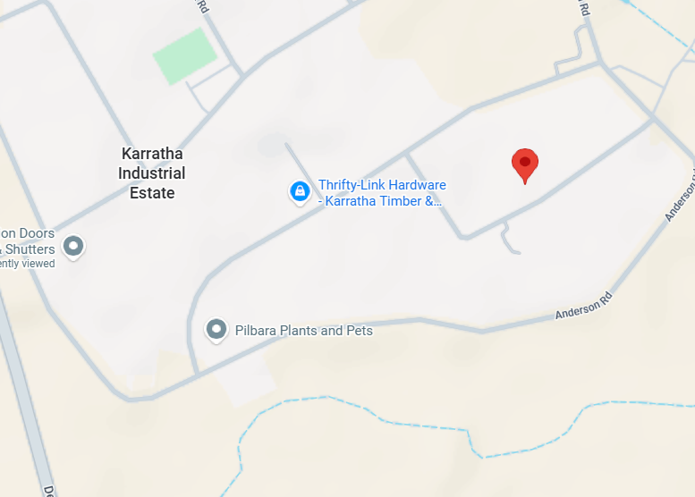 Karratha Office / Workshop 1537 Pyramid Road Karratha WA 6714 Map